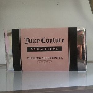 💕 JUICY COUTURE 💕 1 OF A KIND CHOCOLATE BAR PANTY SET- Box Designed By Seller!